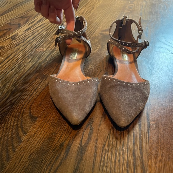 Halogen Grey Pointy Toed Flats - Size 6.5 - Picture 3 of 5